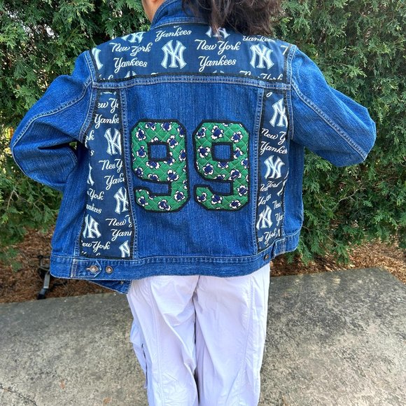 NEW YORK YANKEES AARON JUDGE DENIM JACKET